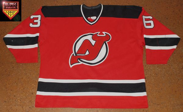 New Jersey Devils Patrik Elias Official Red/Green CCM Premier Adult Team  Classic Throwback NHL Hockey Jersey S,M,L,XL,XXL,XXXL,XXXXL